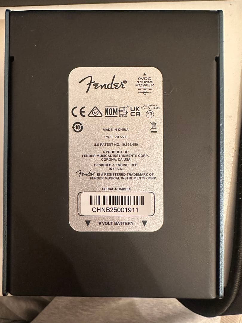 Fender FULL MOON DISTORTION ギターエフェクター