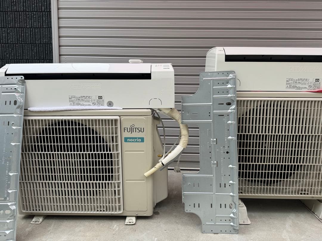 富士通　FUJITSU フジツウ　ノクリア　六畳　2台　保証書あり　エアコン本体