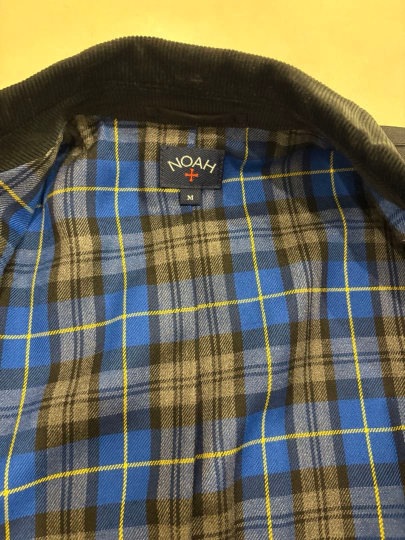 NOAH ノア　コート　ジャケット　ステンカラーコート　黒　M