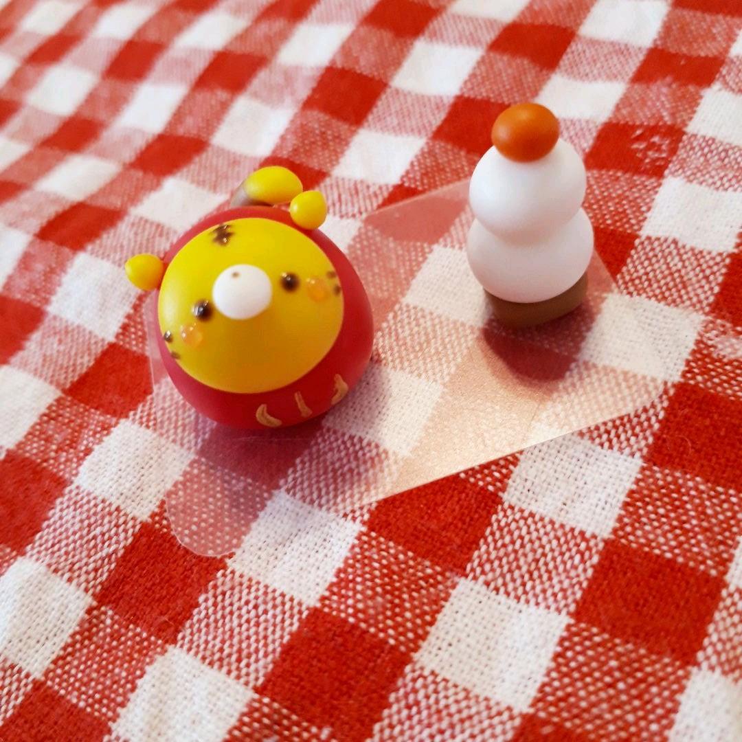 正月☆とらダルマさん&鏡餅⑳