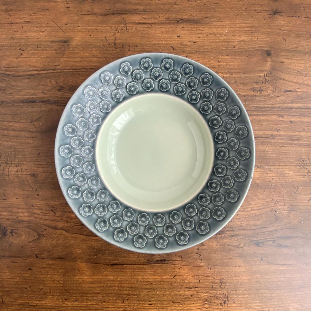 希少 クイストゴー AZUR アズール Φ21 スーププレート 深皿 1枚 B