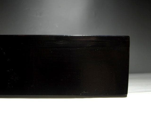 千家十職駒沢利斎　花筏蒔絵炉縁　裏千家十四世淡々斎花押の名品ｔ607