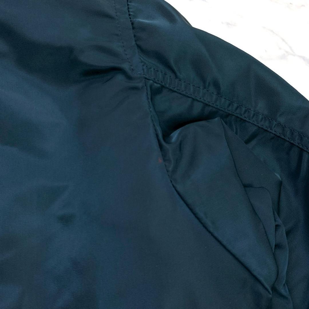 希少カラー★ 90s USA製 ALPHA MA-1 ネイビー L　E022