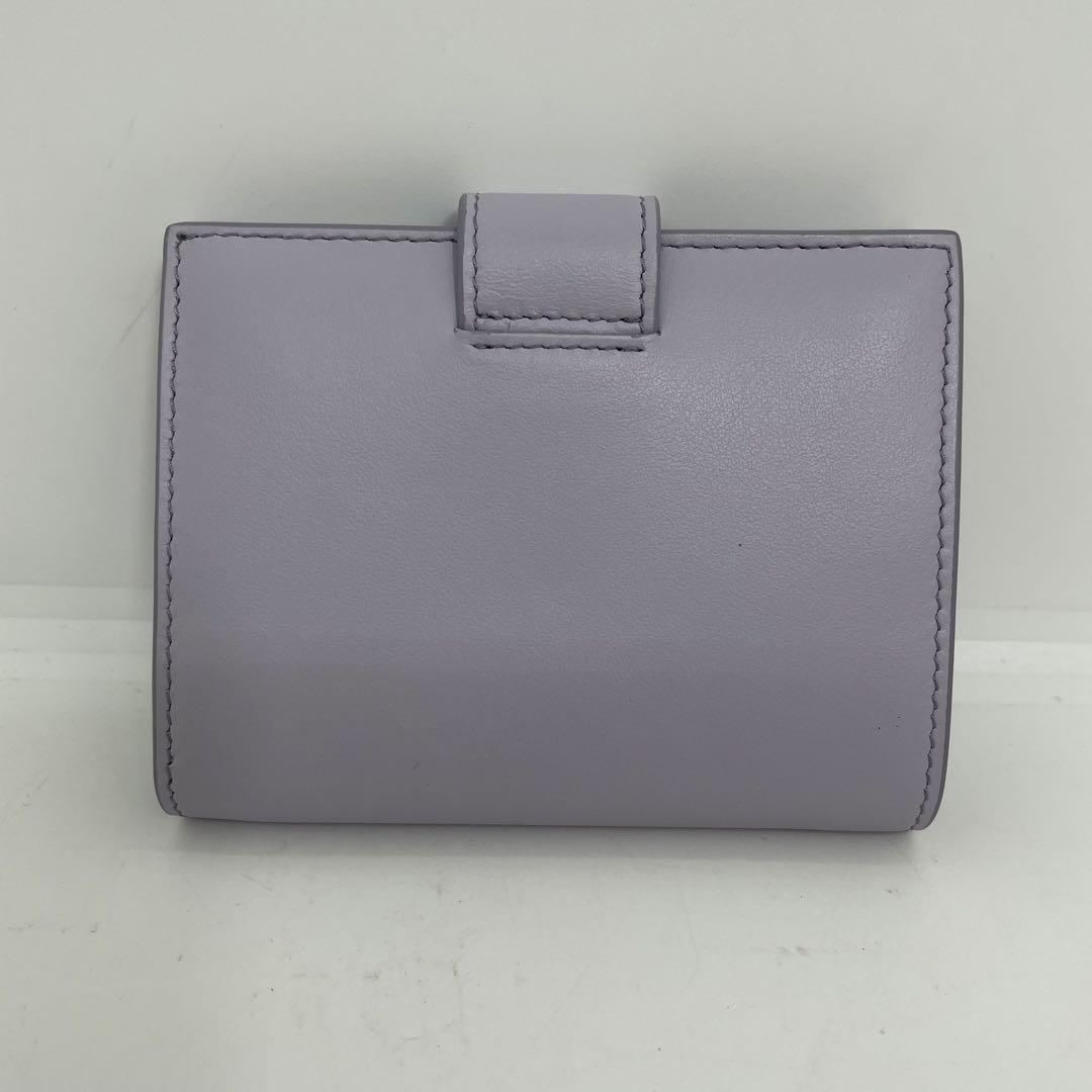 【未使用】プラダ 1MV204 二つ折り財布 シティカーフ GLICINE