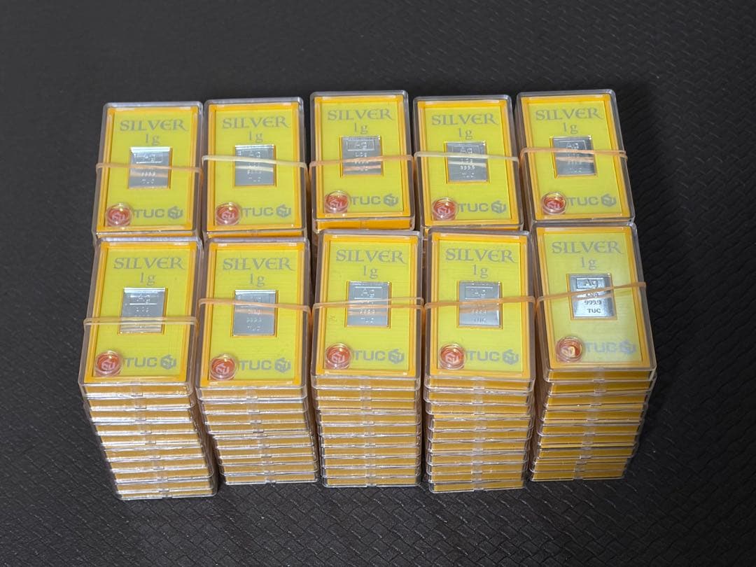 TUC Silver 1g 純銀 景品 100個
