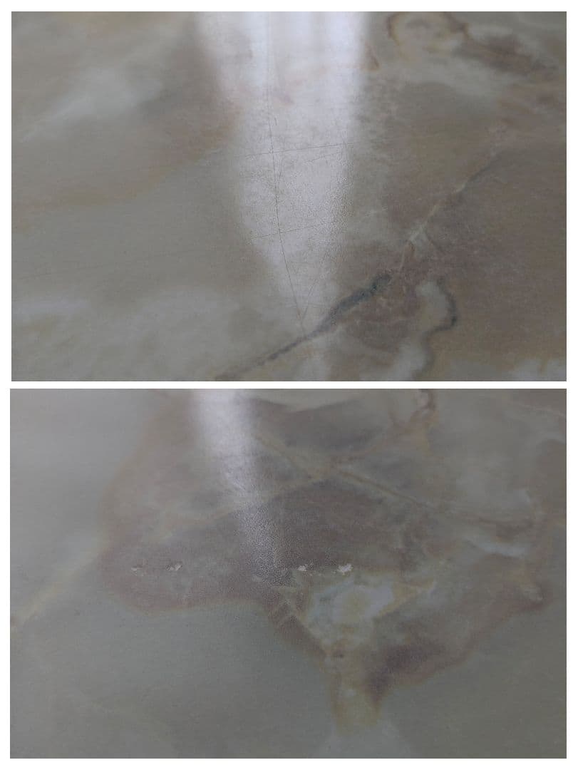 80s ビンテージ 大理石柄 木製 テーブル ミッドセンチュリー レトロモダン