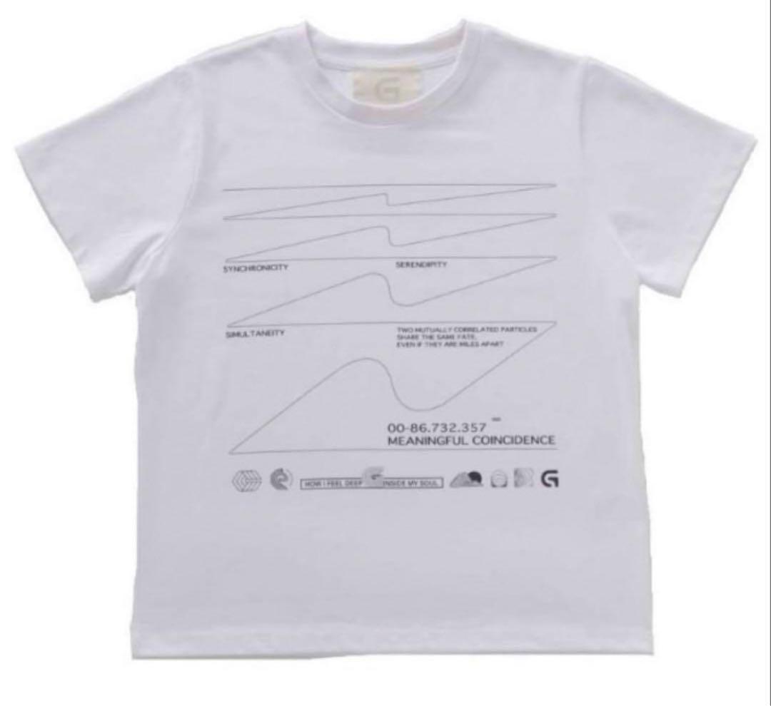gadid anoniem 白 tシャツ ETHAN / WHITE