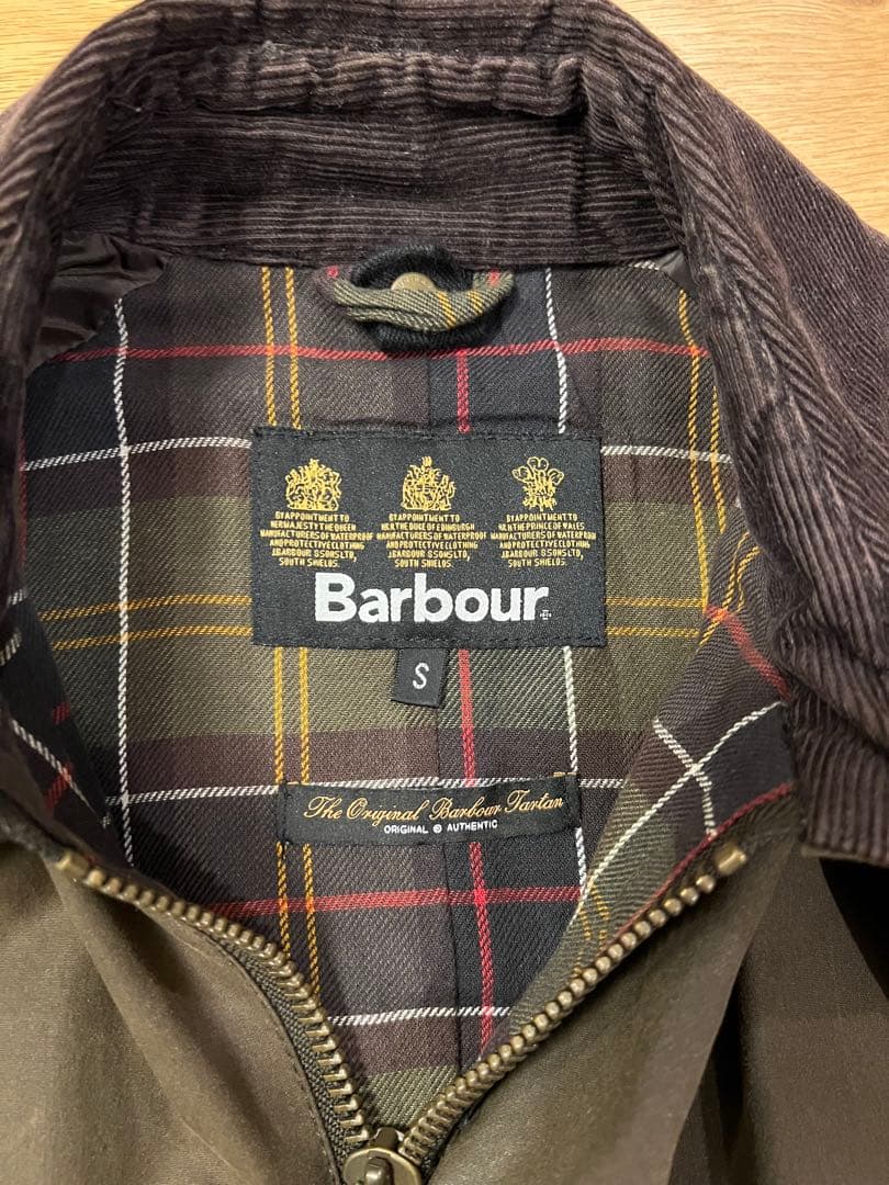 Barbour オイルドジャケット ASHBY (S)