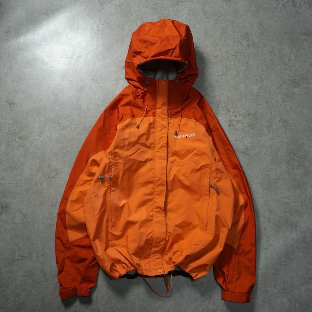 y2k mont-bell nylon shell jacket tech 短丈