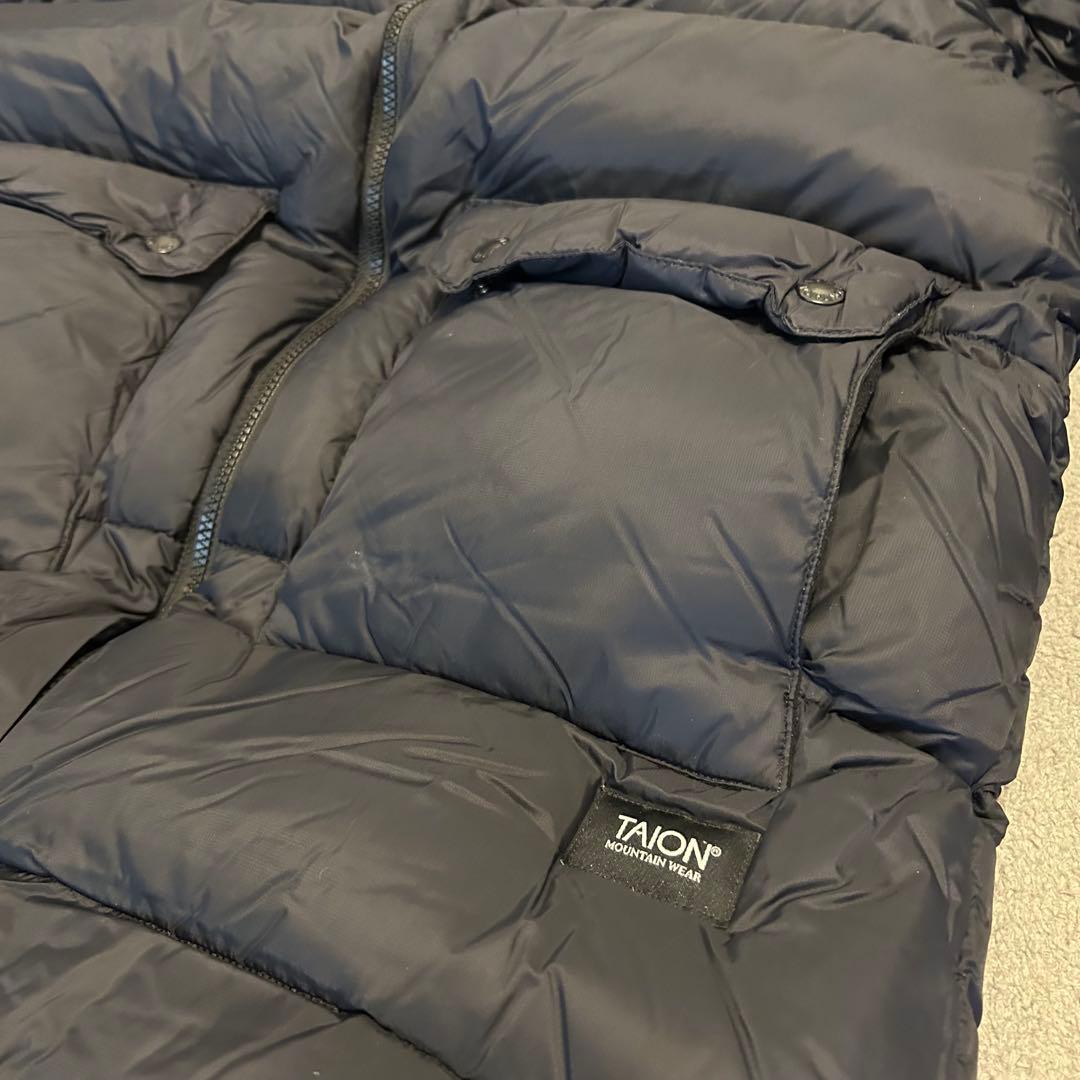 【美品】TAION×fredy emue ボリュームダウンコート Black S