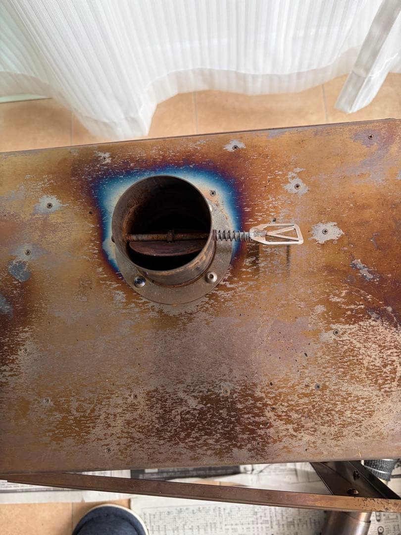 薪ストーブ コンパクト ガラスドア付き