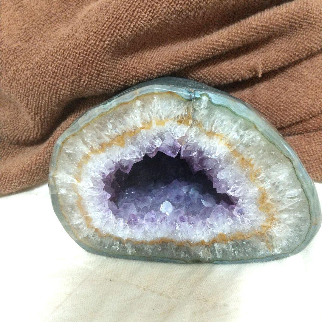 ★アメジストドーム 原石 置物 インテリア 天然石 a0441