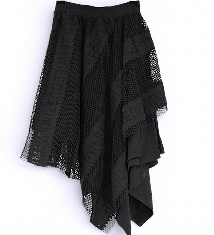 LIMI feu リミフゥ 変形アシンメトリーフレアースカート ヨウジヤマモト