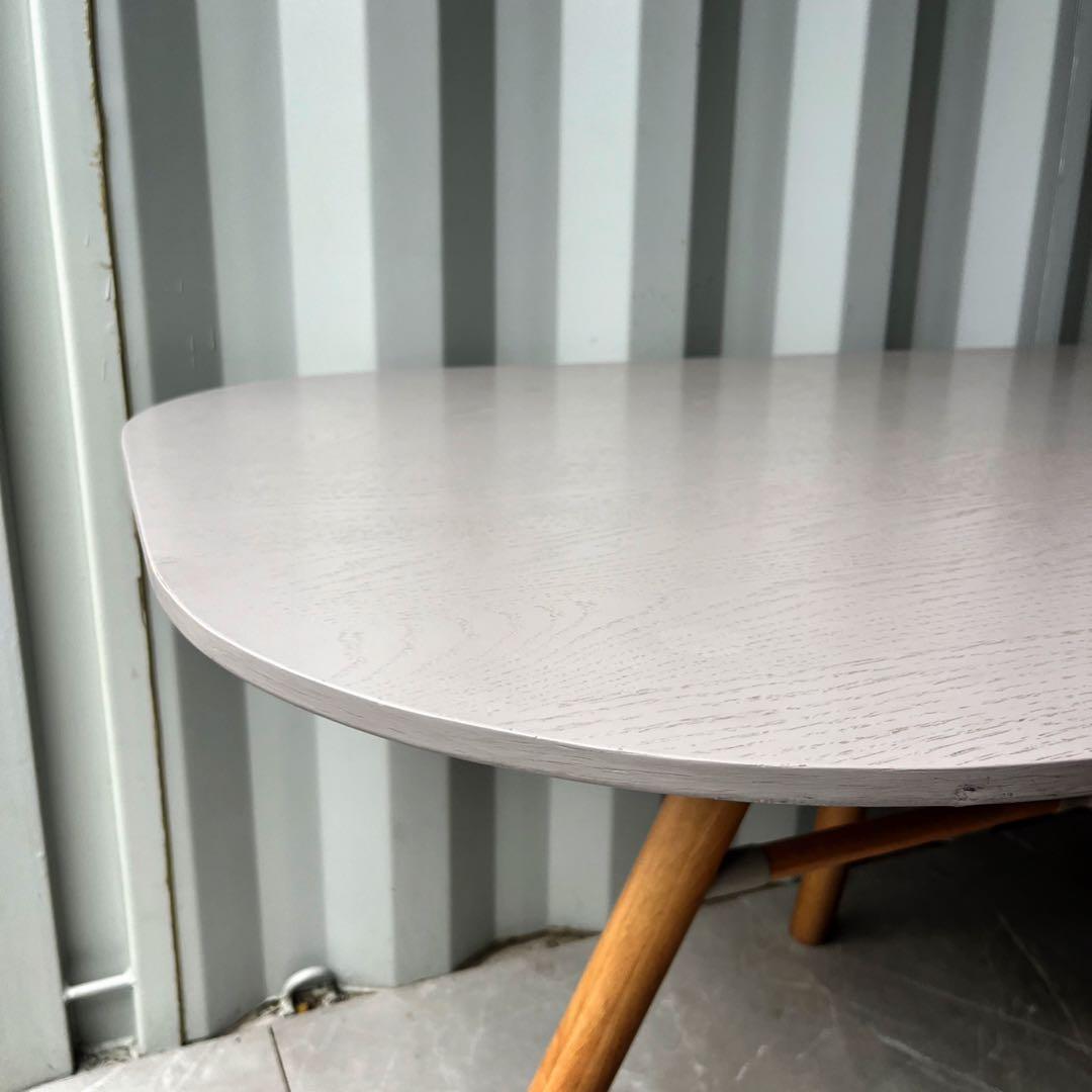 取付無料！スケッチ 北欧デンマーク ロスキ ラテ×オーク ダイニングテーブル✨