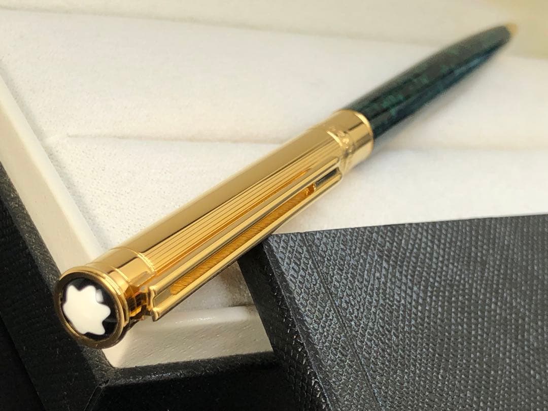 モンブラン　★幸運を導くグリーン・メノウ・入手困難な逸品！★最高級★未使用保管品