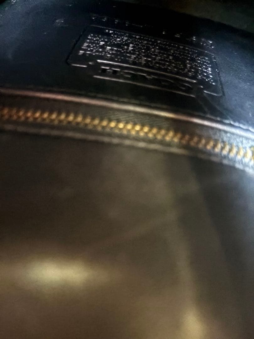 COACH コーチ　黒レザー　ミニリュック　未使用美品