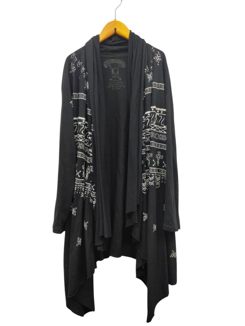 鬼レア　Roen　DRAPE NORDIC CARDIGAN　ブラック