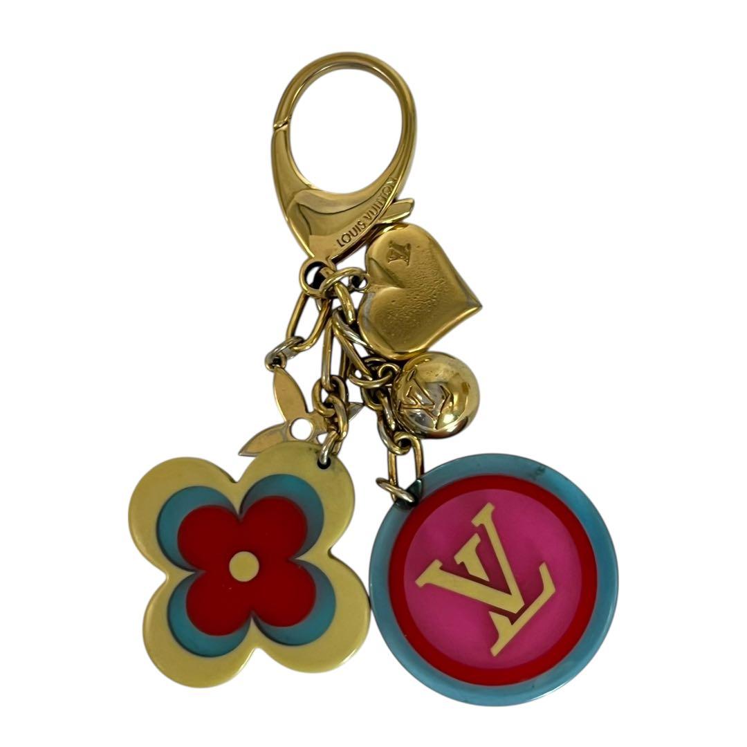 ルイヴィトン キーホルダー ビジューサックキャンディ ゴールド