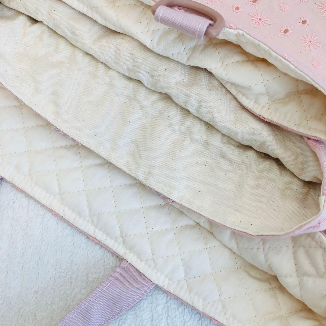 【ハンドメイド】入園入学グッズ(レース×フリル×ハートキルティング)