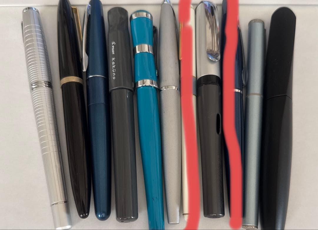 画家の兄使用 素人確認での出品 Parker PILOT 他 万年筆