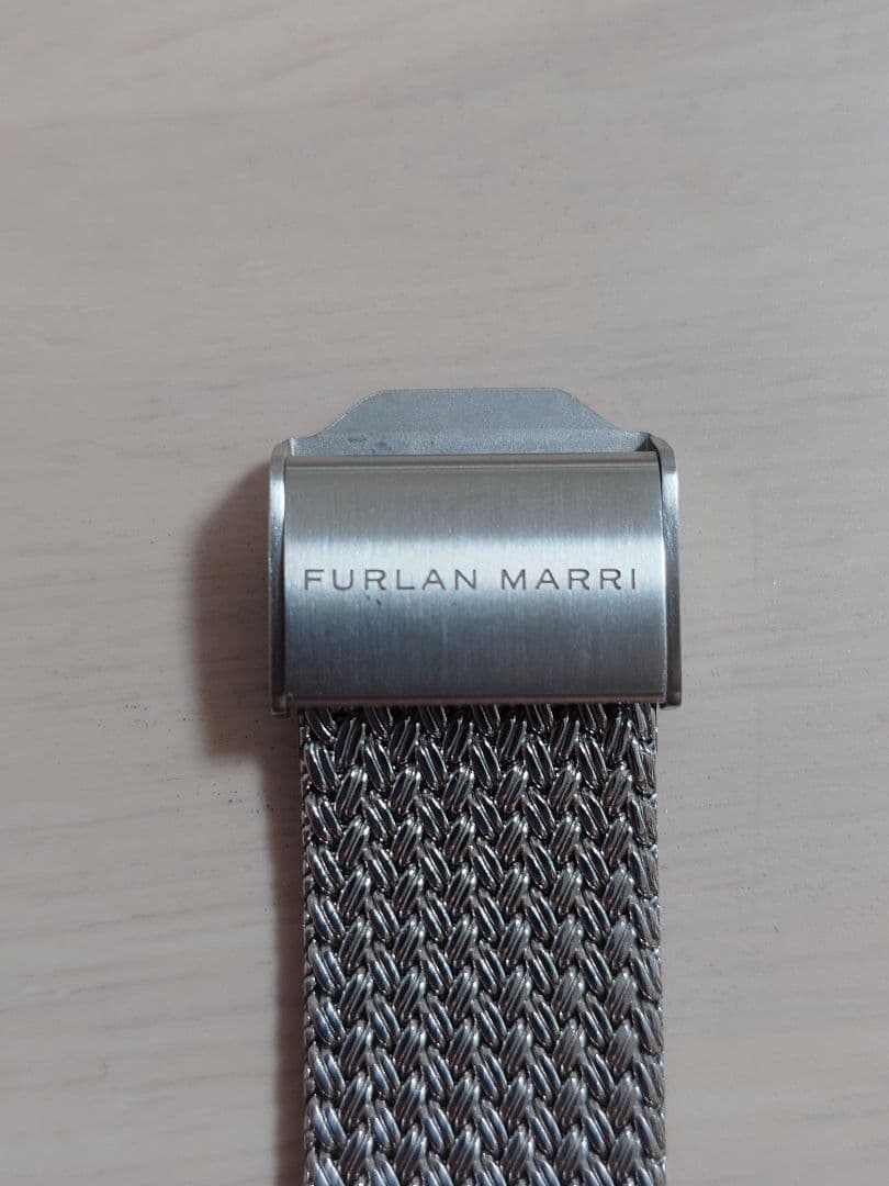 FURLAN MARRI シルバー ミラネーゼ 時計バンド　幅20mm