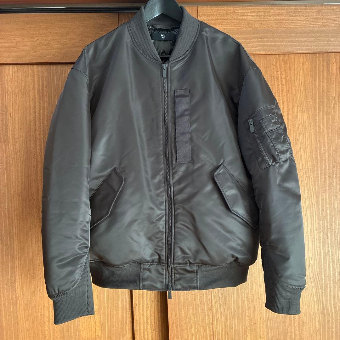 UNIQLO＋J MA-1ジャケット グレー Ｌ