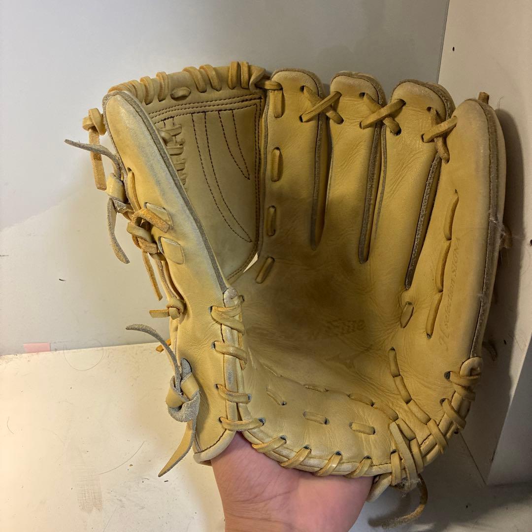 Mizuno 硬式グローブ ベージュ