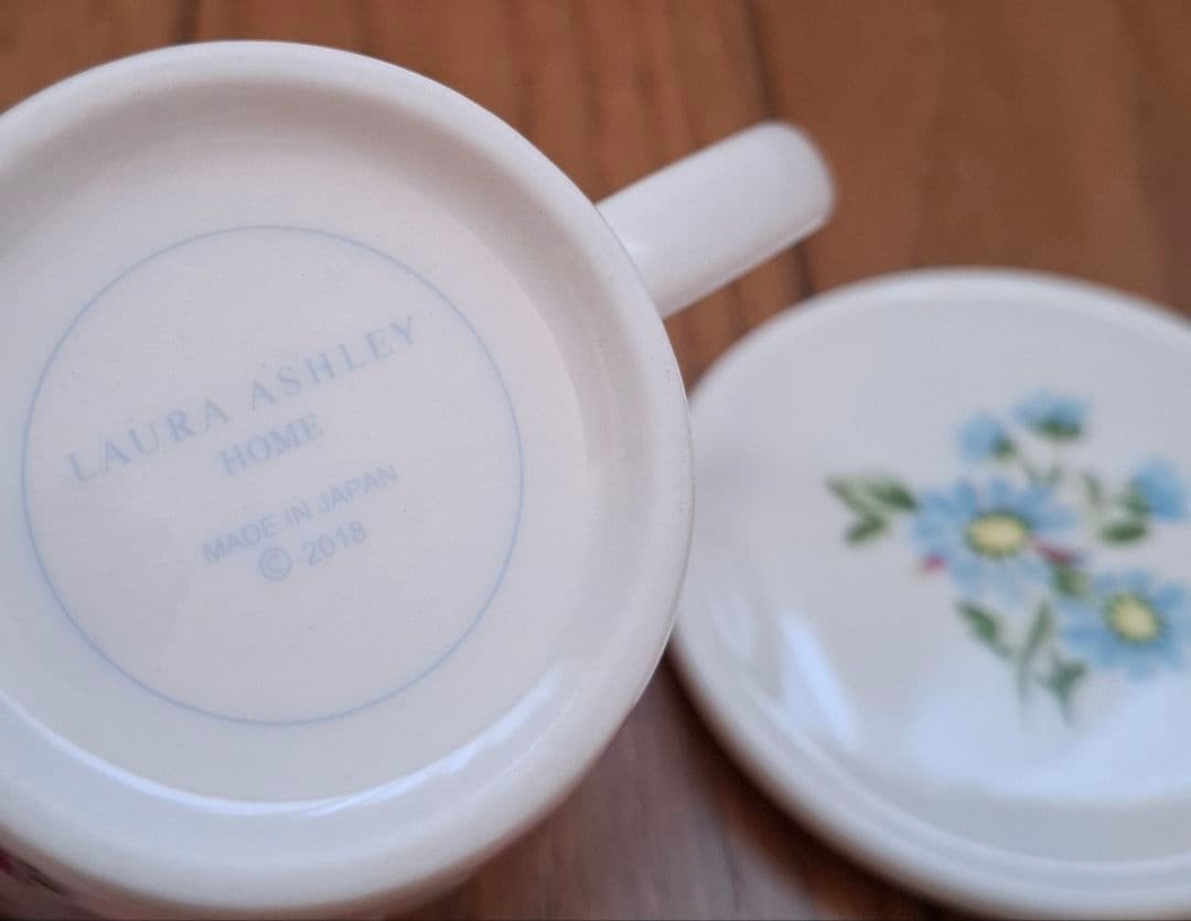 ローラアシュレイ プレート マグカップ