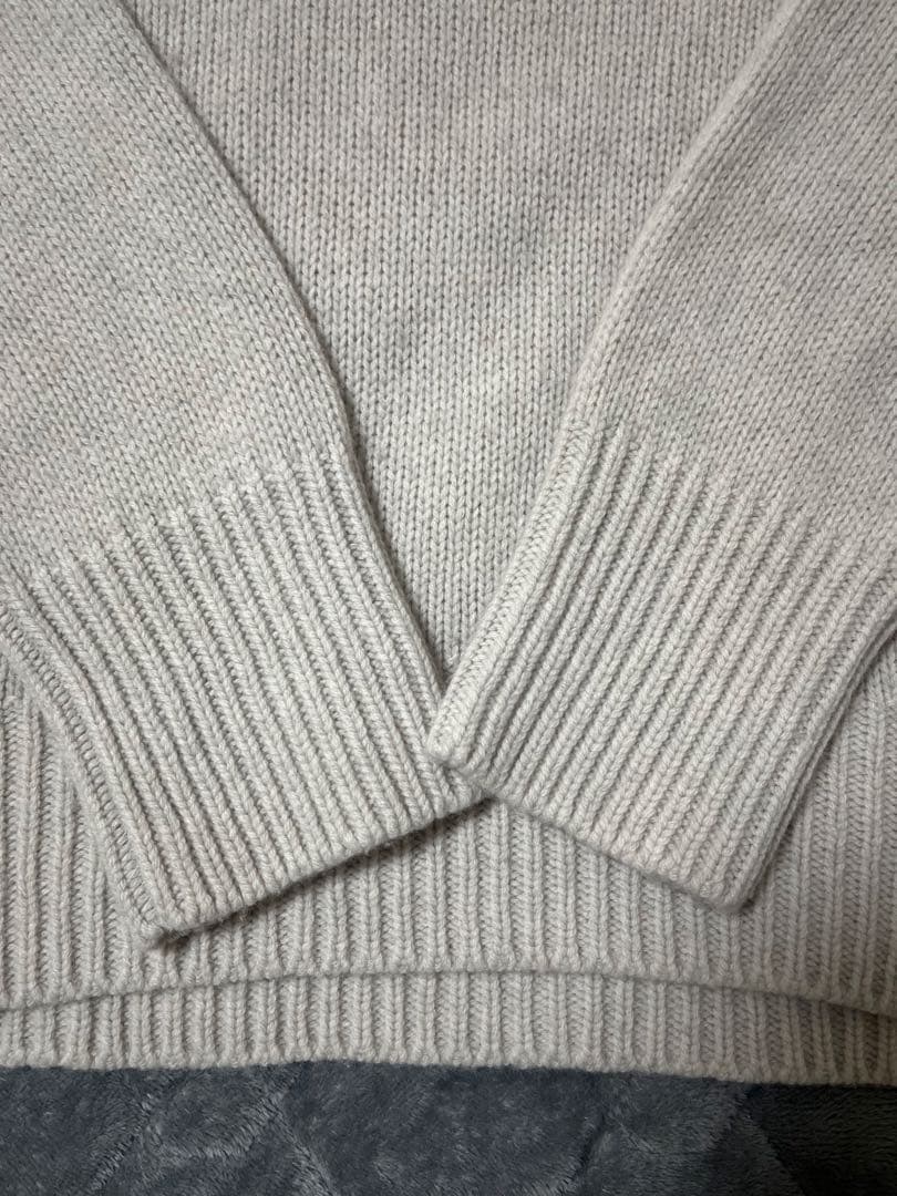 GALERIE VIE ファインウール クルーネックプルオーバー ニット