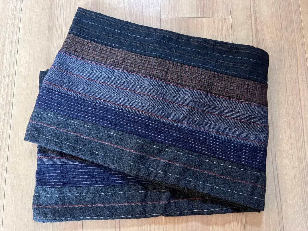 新品 ギャルソンオム マフラー ストール パッチワーク