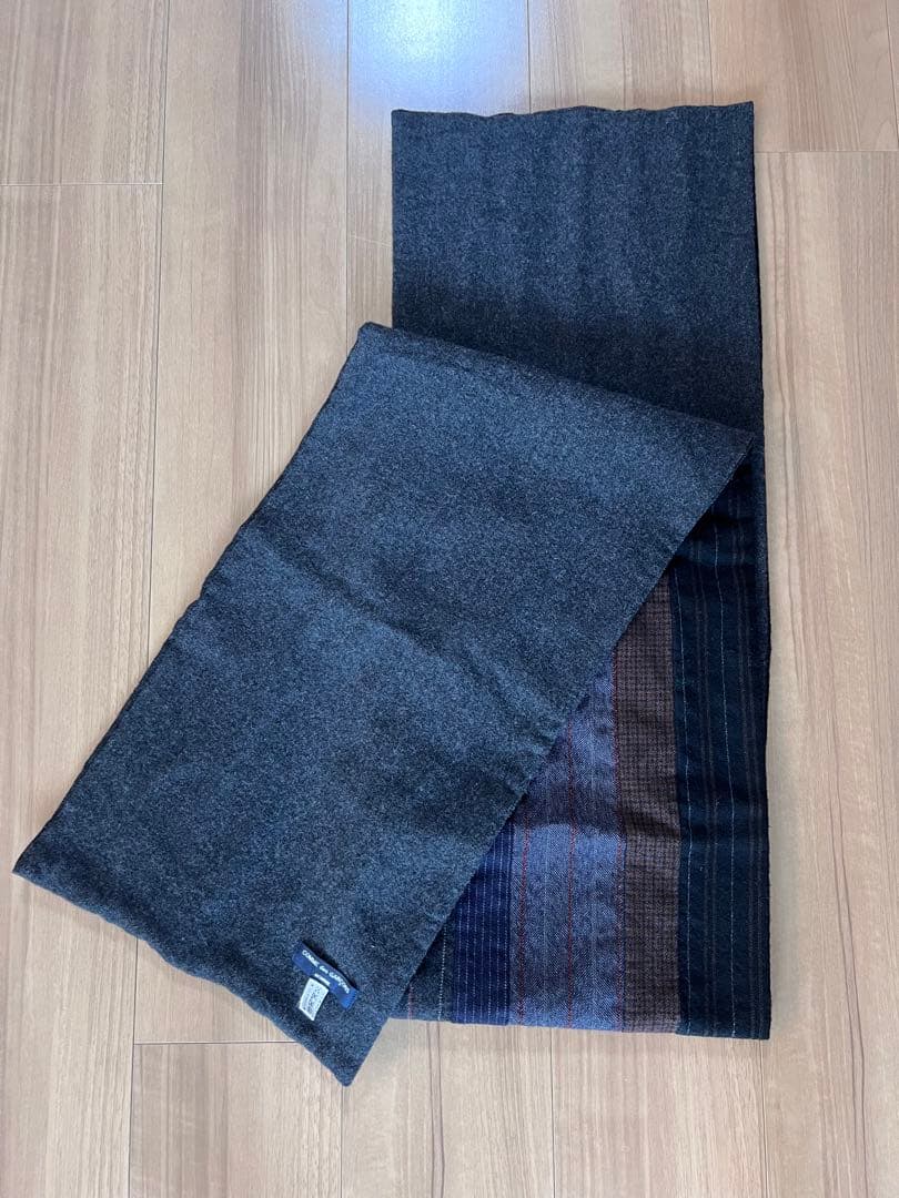 新品 ギャルソンオム マフラー ストール パッチワーク