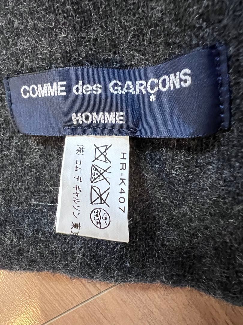 新品 ギャルソンオム マフラー ストール パッチワーク