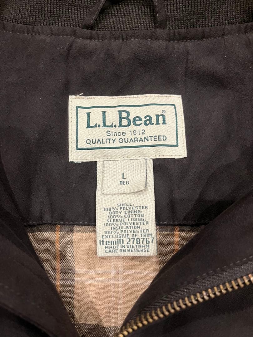 L.L.Bean Jacket 90s ブルゾン ピーチスキン スエード 濃茶