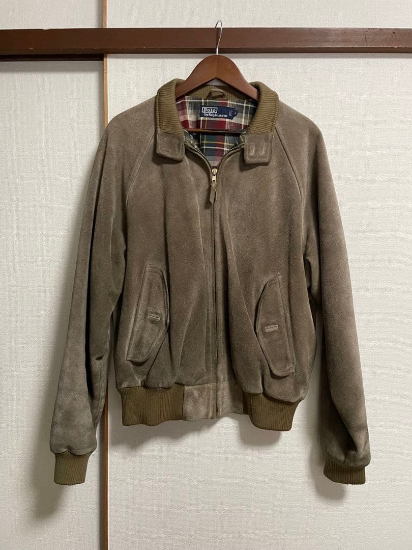 ラルフローレン スエードジャケット
