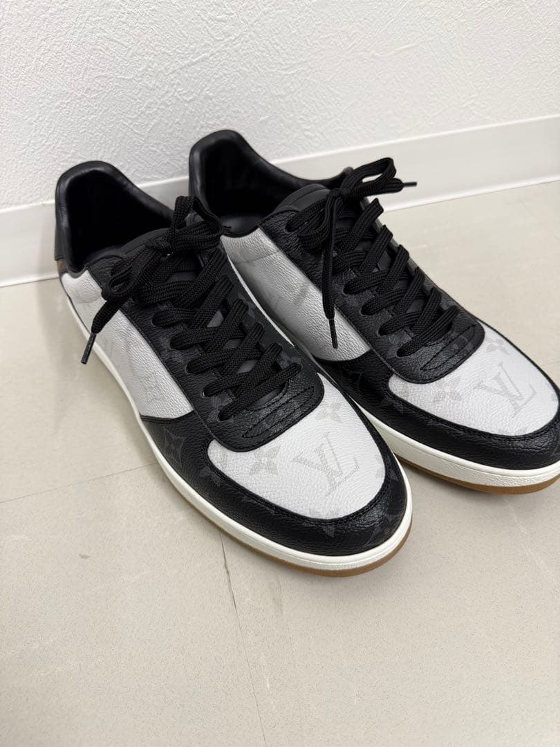 LOUIS VUITTON リヴォリ ライン スニーカー ブラック 6.5