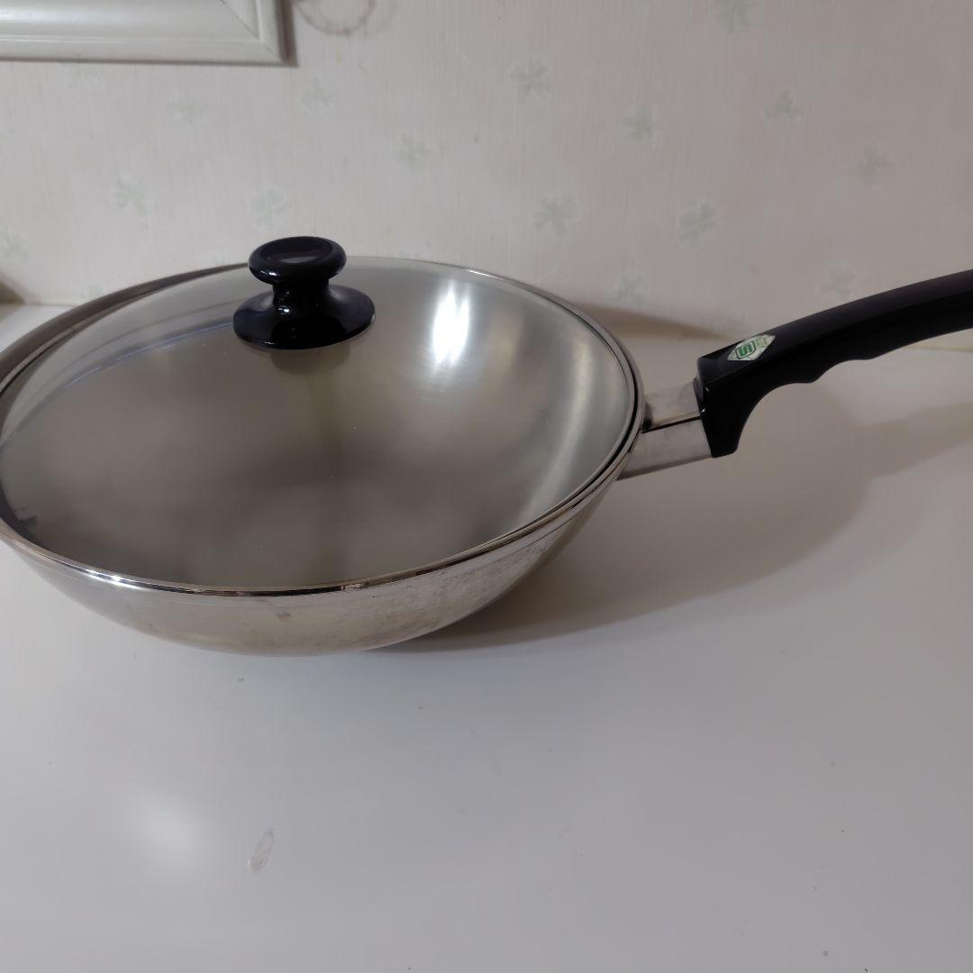 希少　ロイヤルクイーン　 Queen　ふたつき中華鍋　フライパン