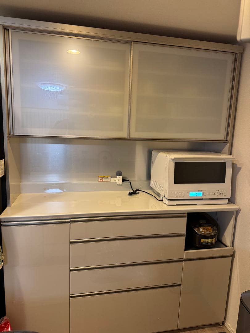 パモウナ 食器棚　160*215