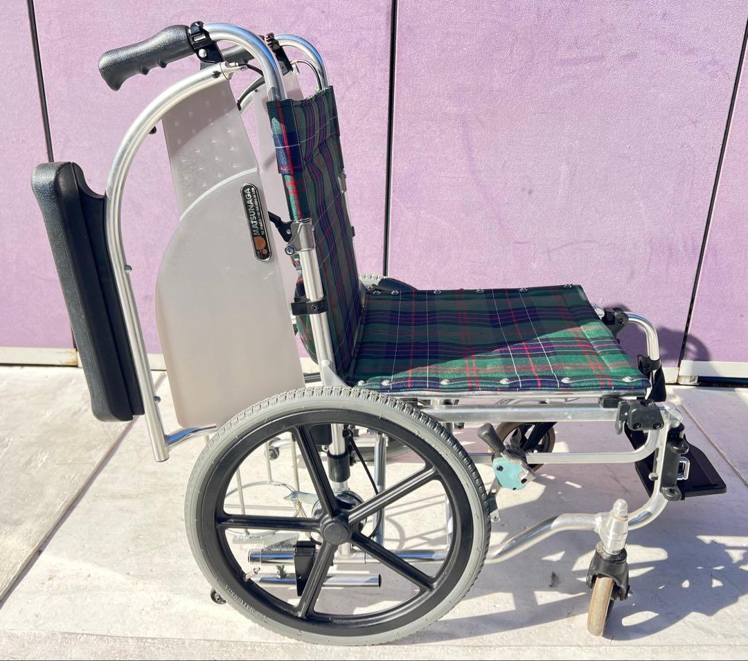 松永製作所 AR-601 多機能アルミ車椅子