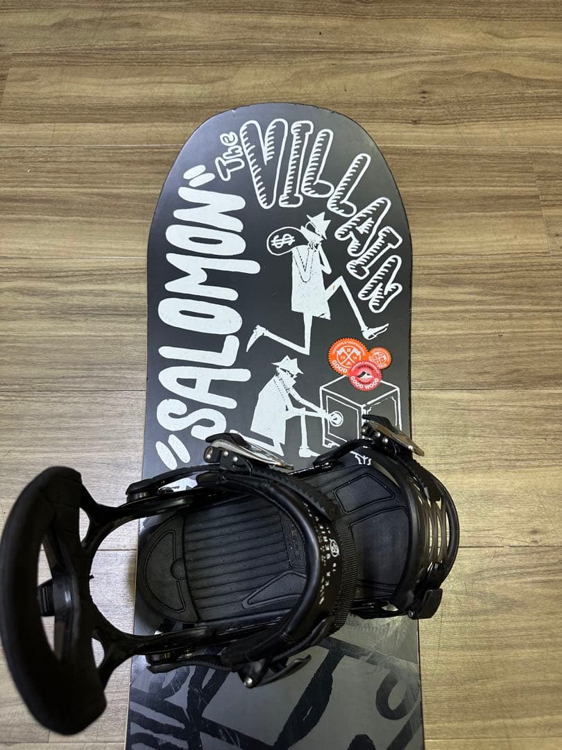 スノーボード SALOMON 150cmビンディングRIDE size Mセット