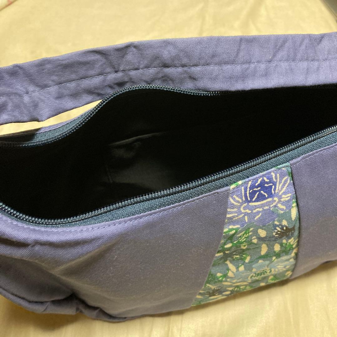 【新品未使用】麻 紅型 ショルダーバッグ fujisaki