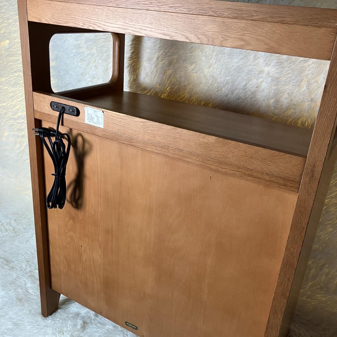 極美品 MARUNI マルニ木工 木製 キャビネット リビングボード 収納