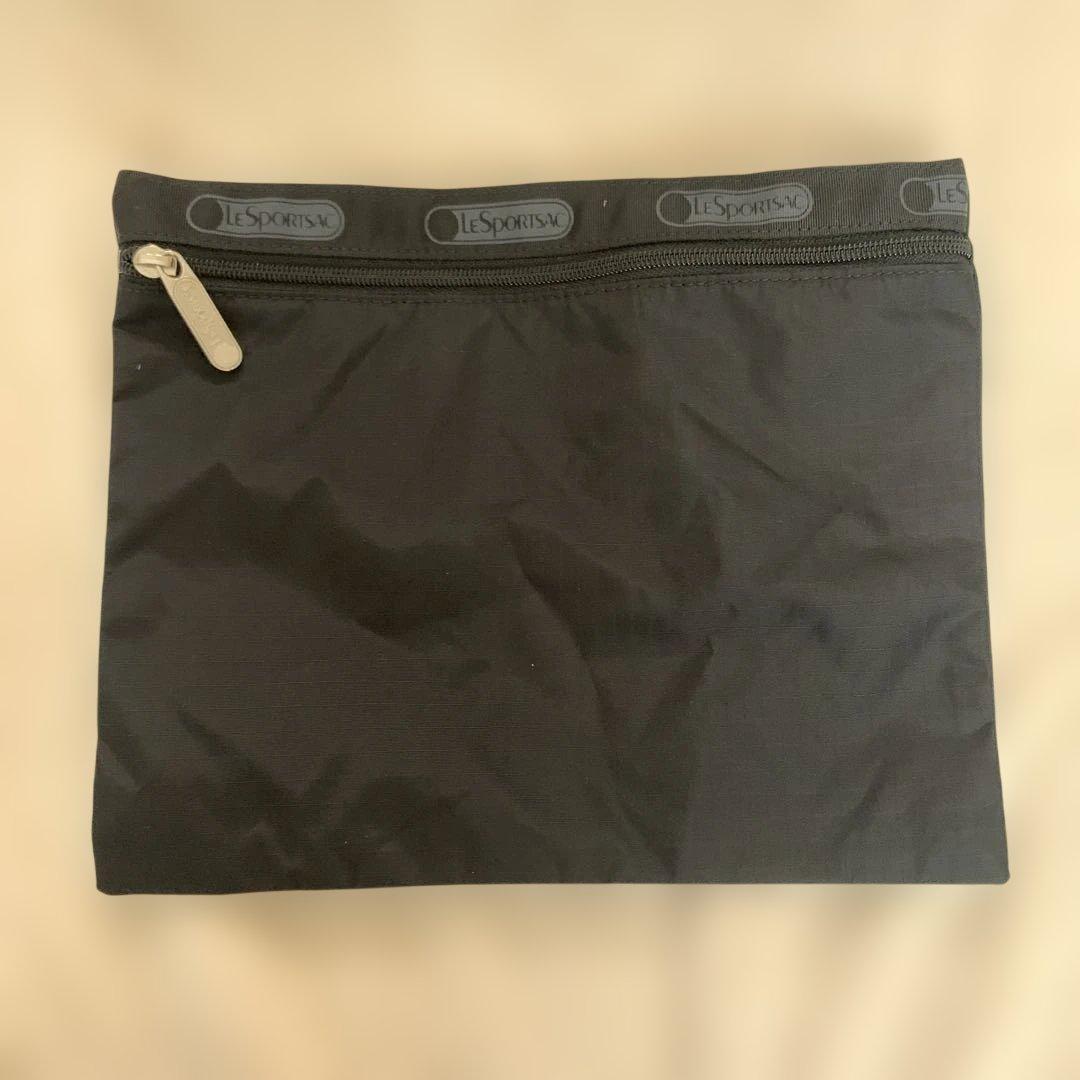 レスポートサック　ボストンバッグ　ショルダーバッグ　ブラック　2way ポーチ付