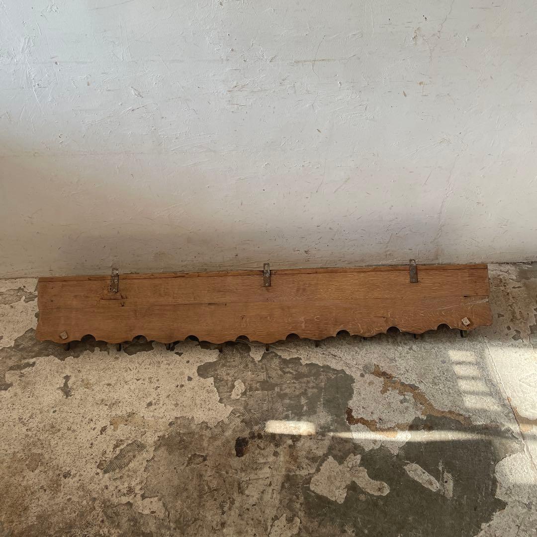 ビンテージ ウォールハンガーラック 剥離