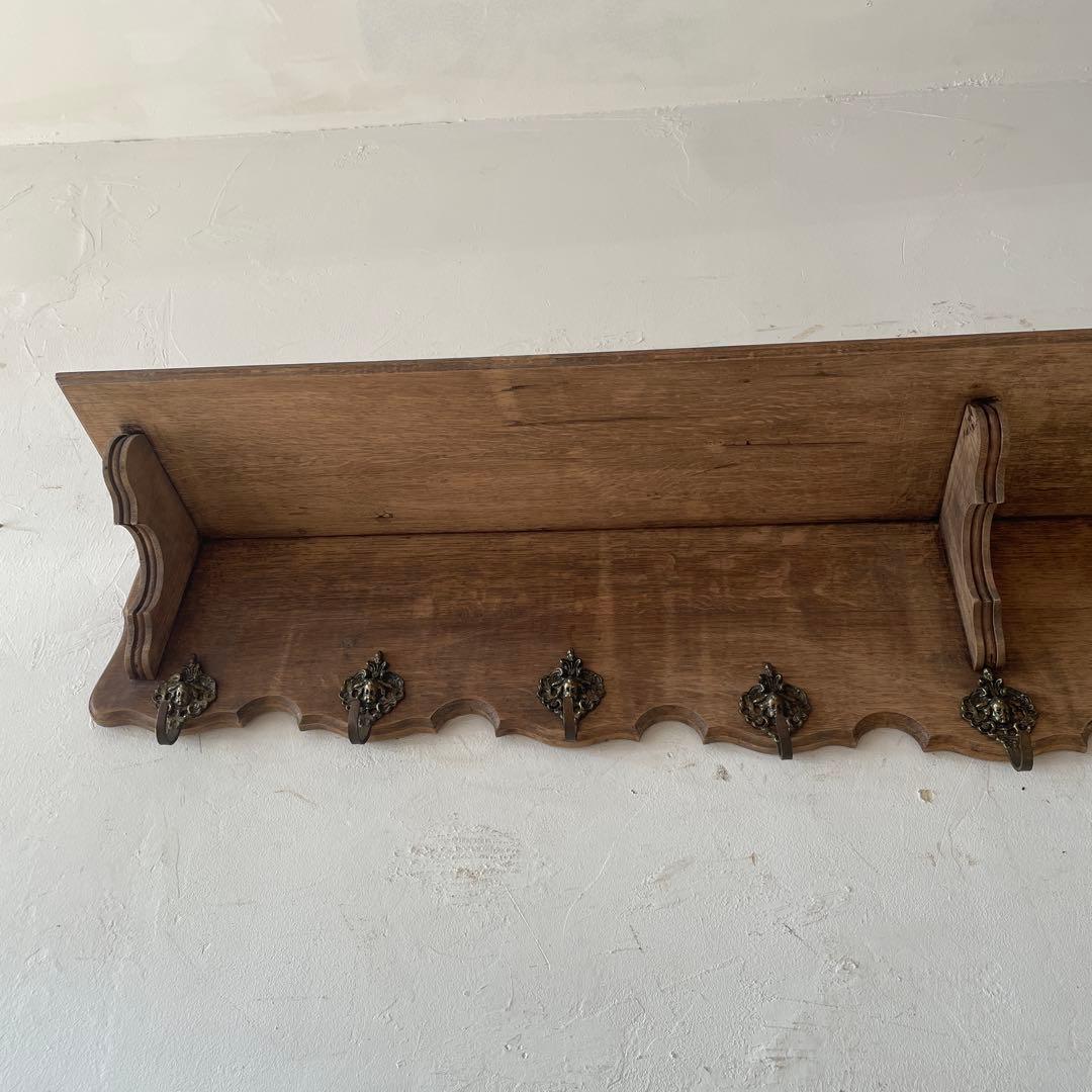 ビンテージ ウォールハンガーラック 剥離