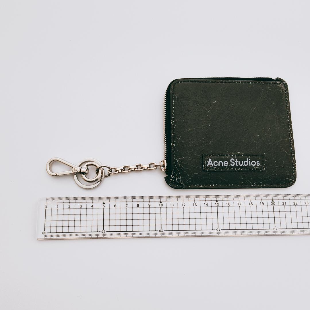 【新品未使用】Acne Studios ジップレザーウォレット キーリング