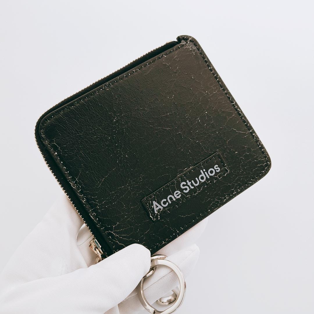 【新品未使用】Acne Studios ジップレザーウォレット キーリング