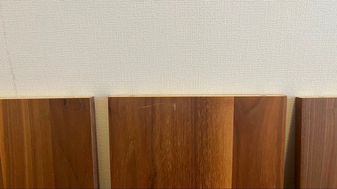 無印良品　スタッキングシェルフセット・３段×２列・ウォールナット材