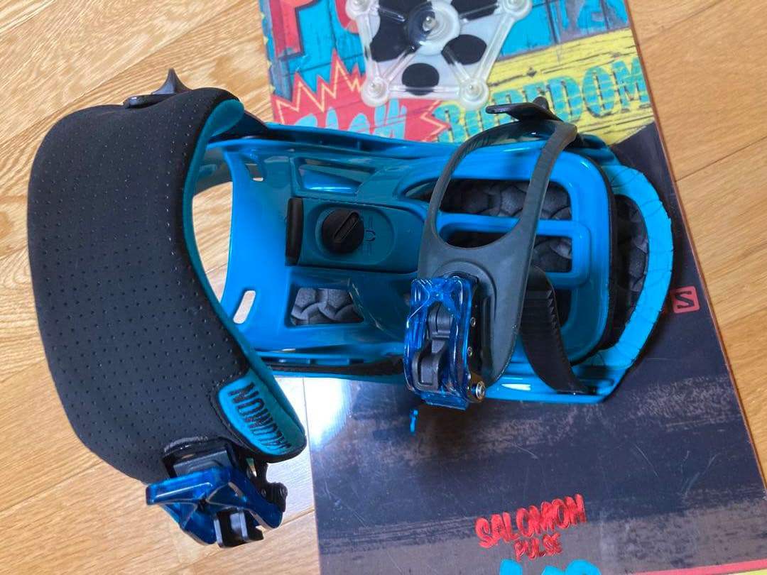 【最終値下げ❗️】サロモンスノーボード・ビンディング2点セット
