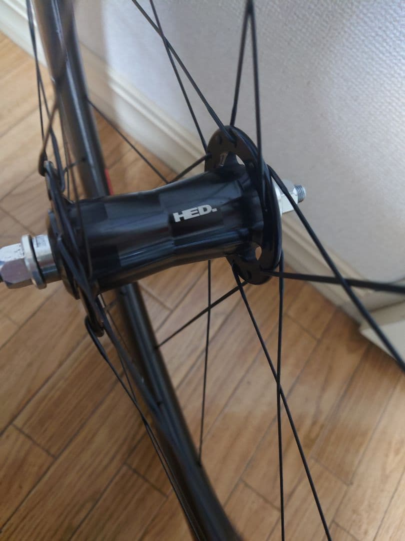 HED JET 9 Plus Track Black　フロントホイール