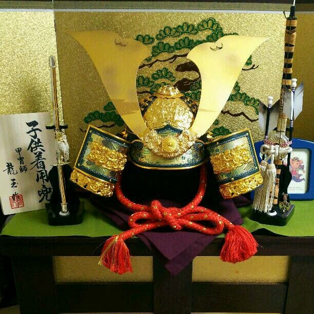 節句 兜 セット 5月人形 男の子 収納